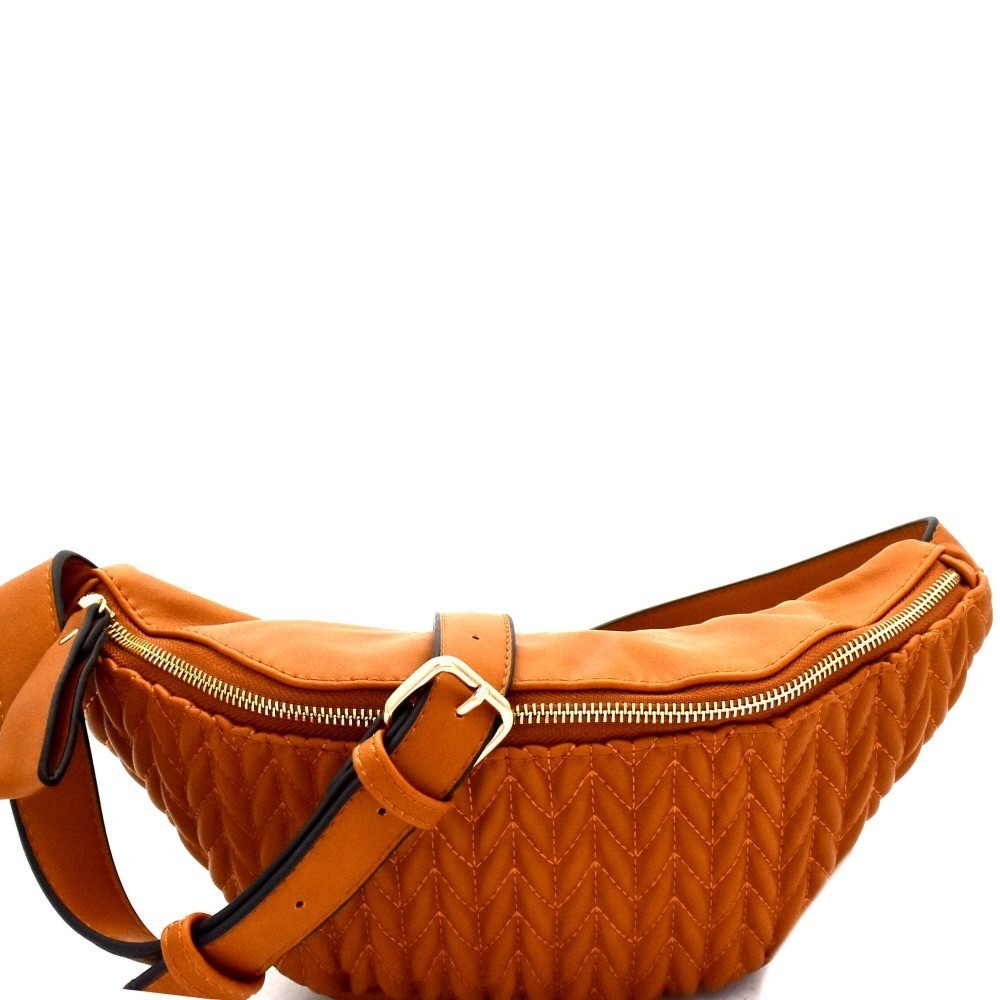 chevron quilted handbag